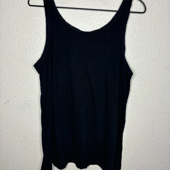 Sundance Women's Sz S Black Tribal Embroidered Blouse, Tank Top - Picture 3 of 6